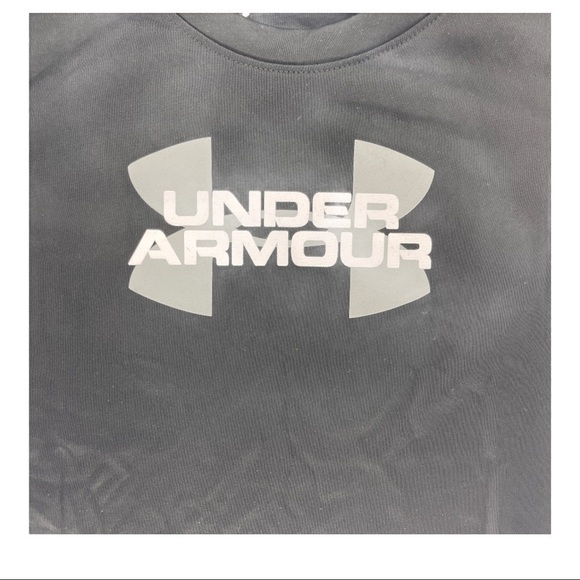Under Armour Black Short Sleeve Logo T-Shirt Sz 2T - Picture 3 of 6